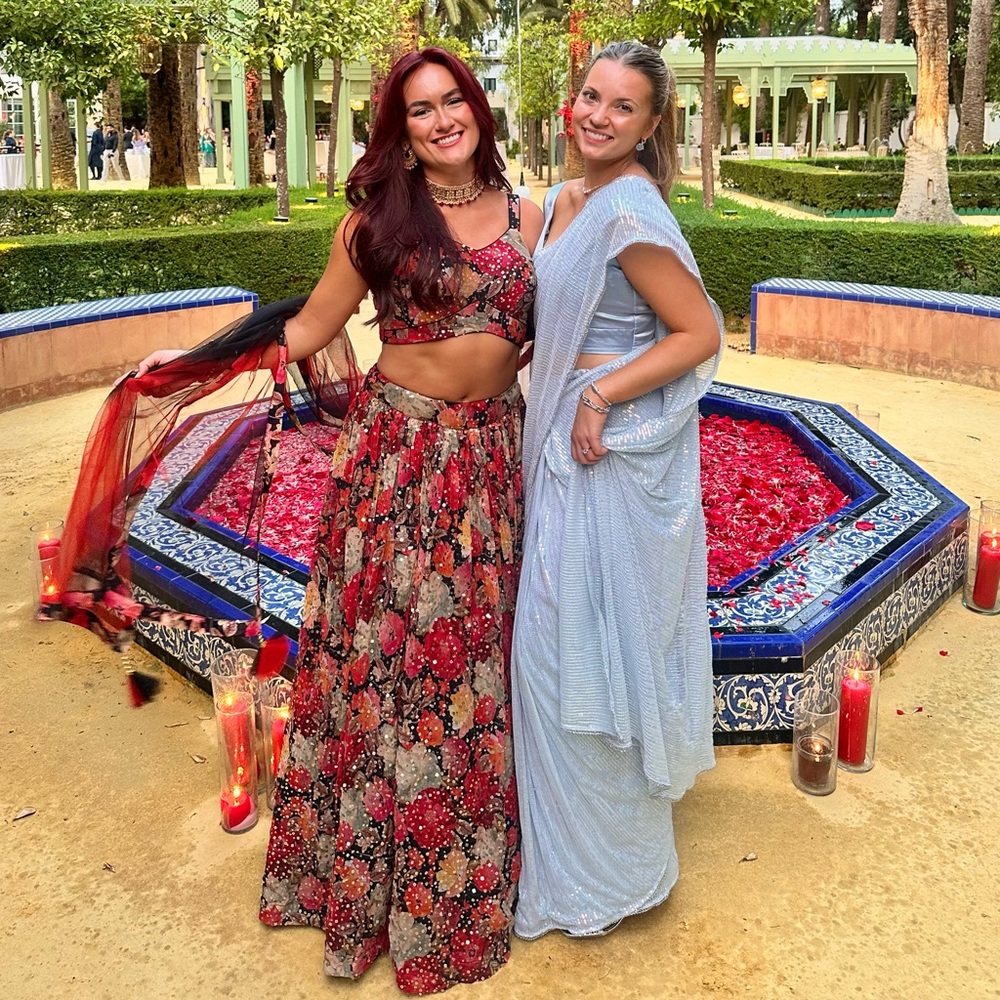 Floral Multicolor Lehenga Choli